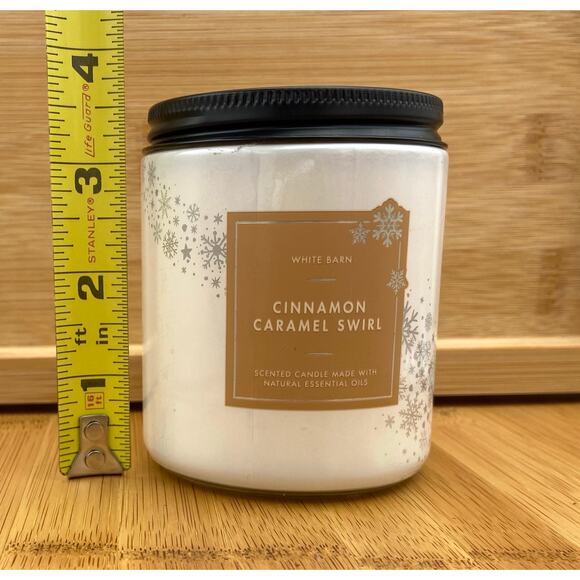 White Barn Cinnamon Swirl Single Wick 7oz Candle New - Picture 7 of 8